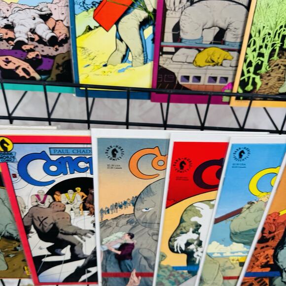 Concrete 3-7 9 Fragile Creatures 1-4 A New Life & 3 Uneasy Pieces Paul Chadwick - Picture 4 of 7